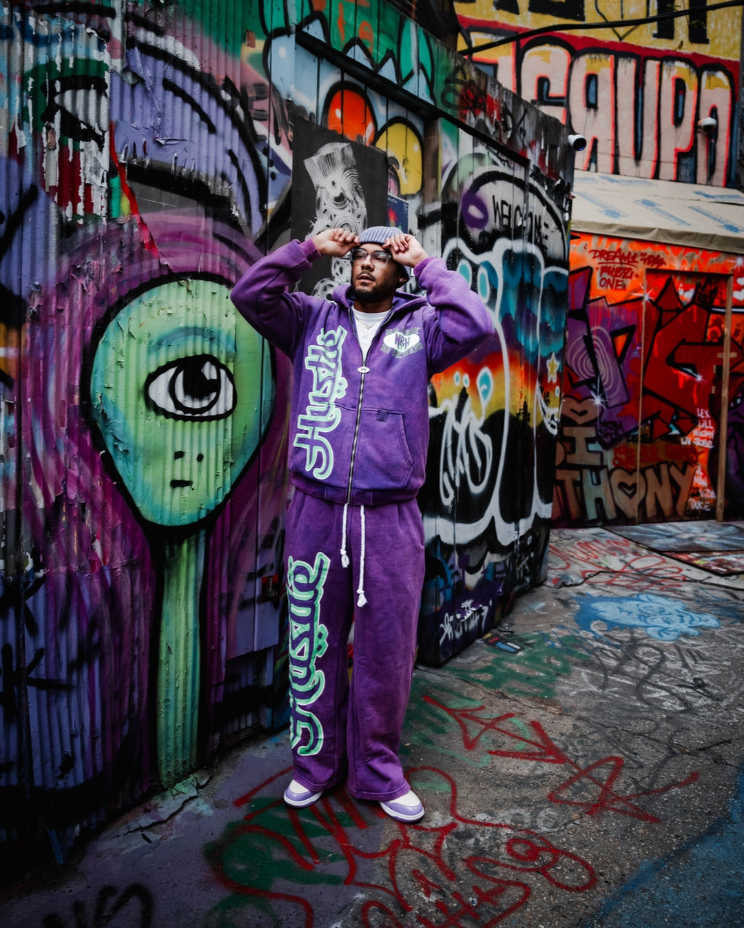 NBH Arabic Hustle Zip Up