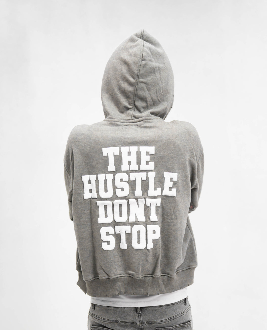 NBH “The Hustle Don’t Stop” Zip Up
