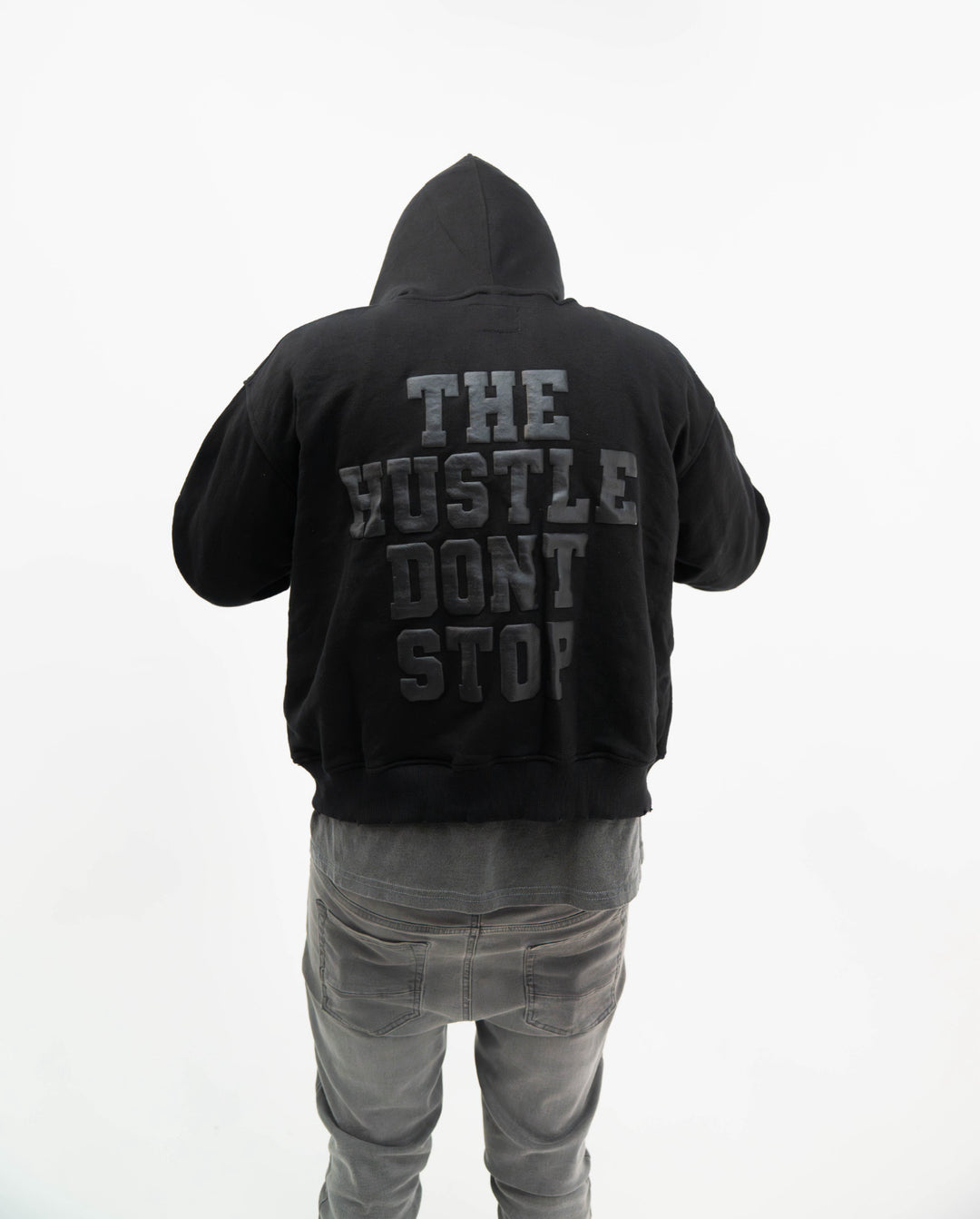 NBH “The Hustle Don’t Stop” Zip Up