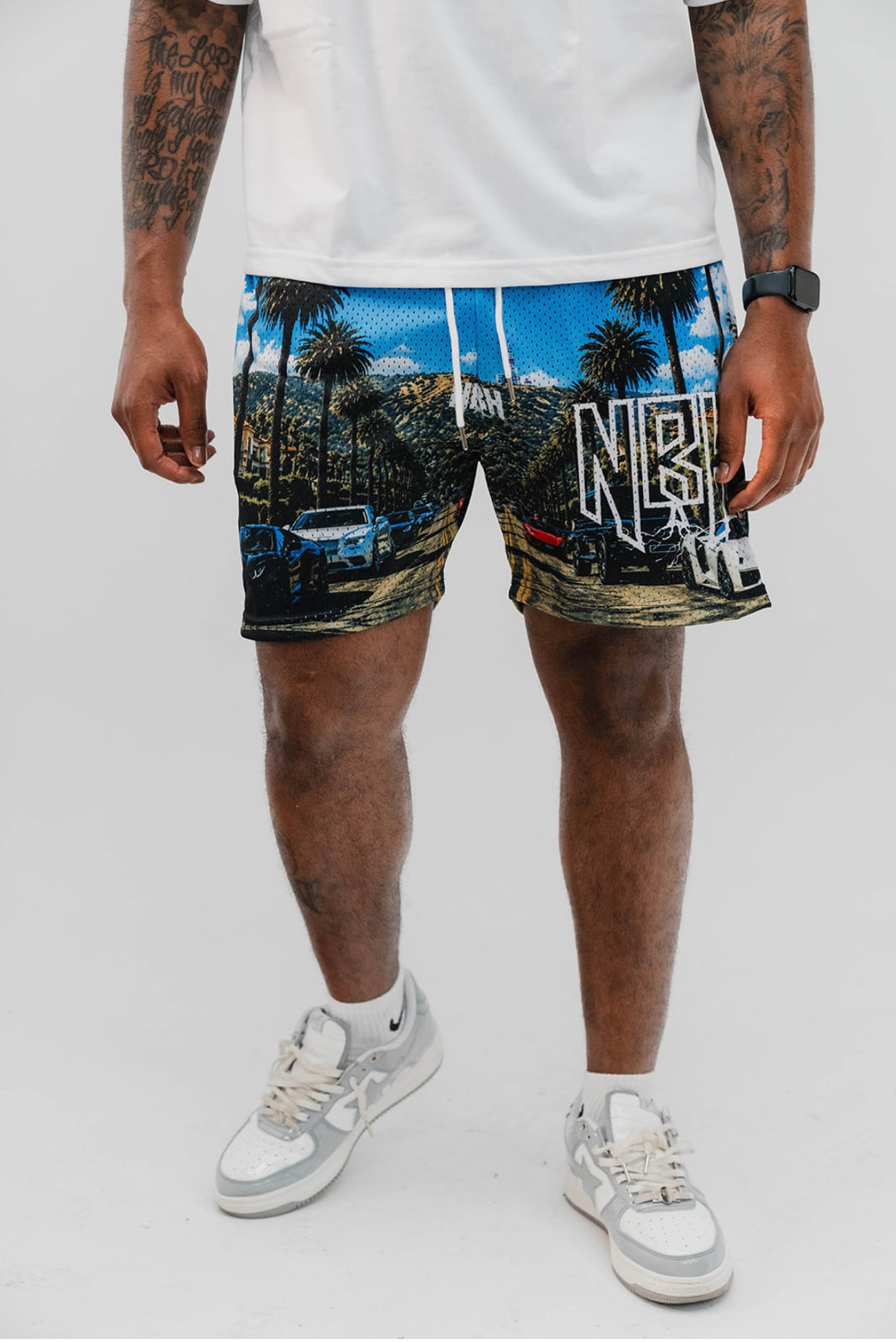 NBH HOLLYWOOD Mesh Shorts