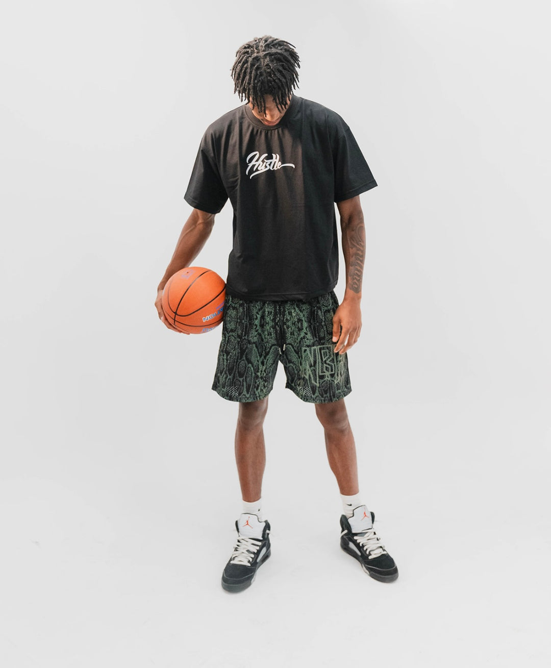 NBH SNAKE SKIN Mesh Shorts
