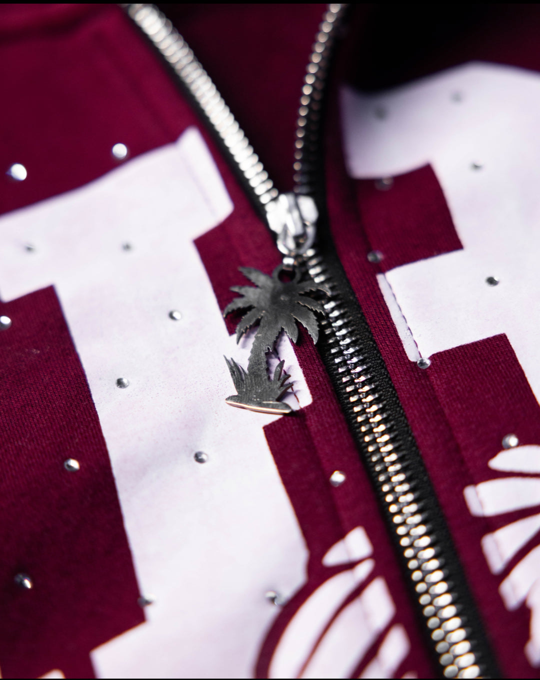 NBH Academy Rhinestone Zip Up