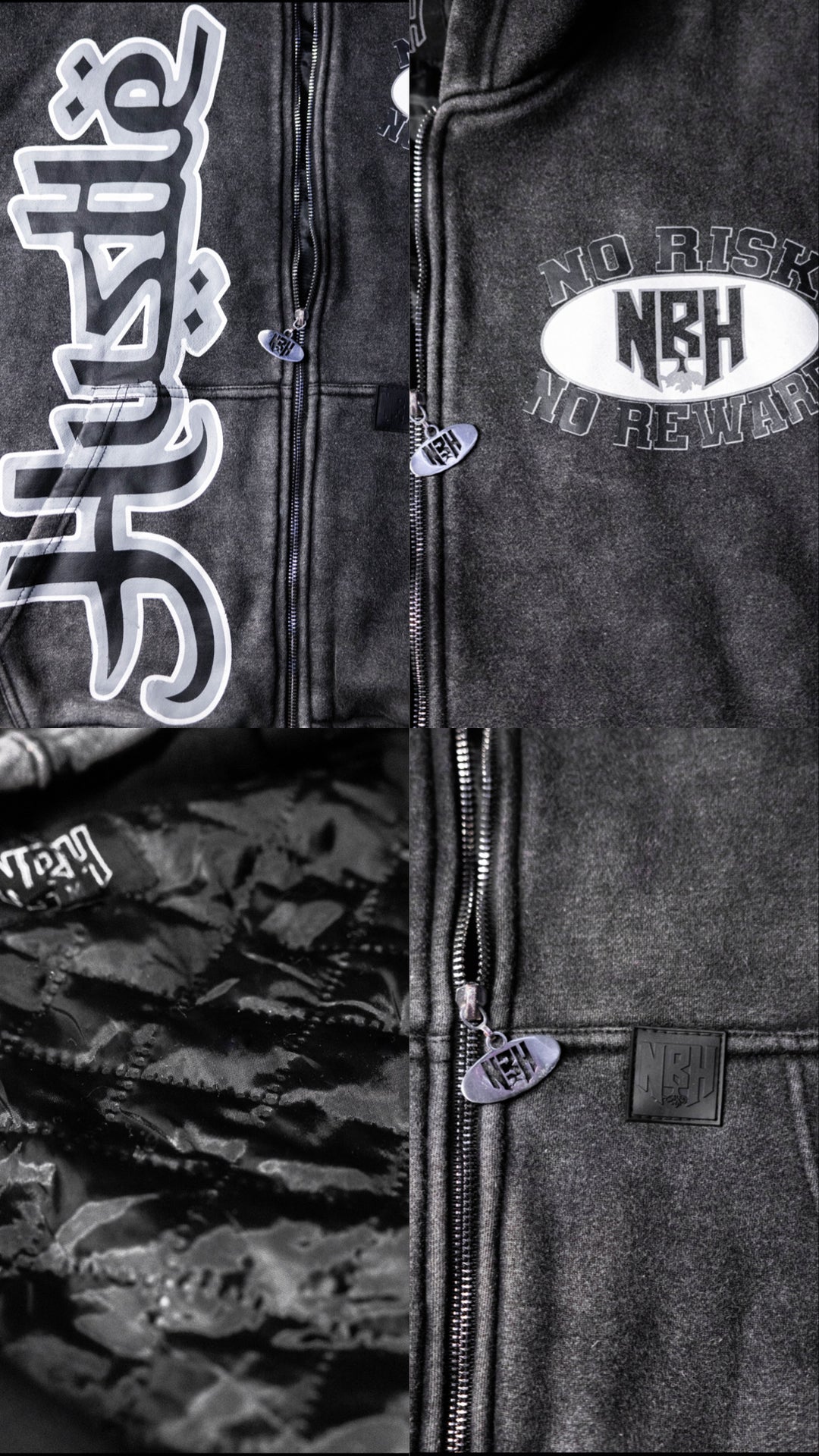 NBH Arabic Hustle Zip Up