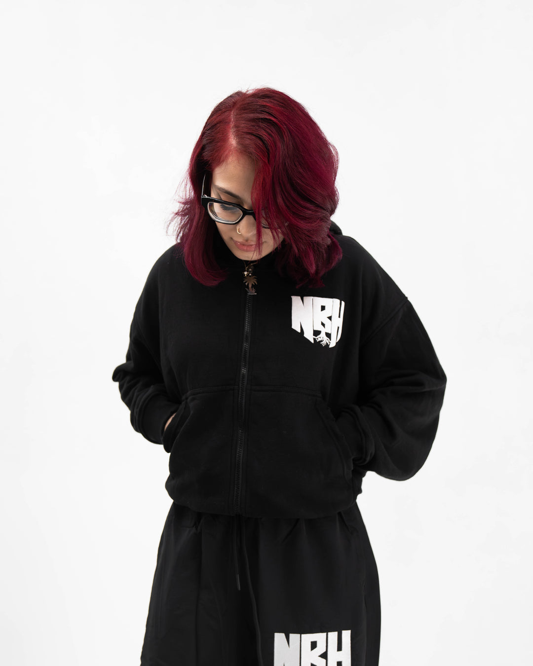 NBH “The Hustle Don’t Stop” Zip Up