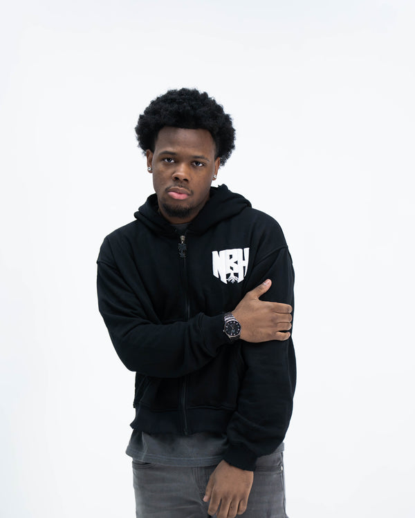 NBH “The Hustle Don’t Stop” Zip Up