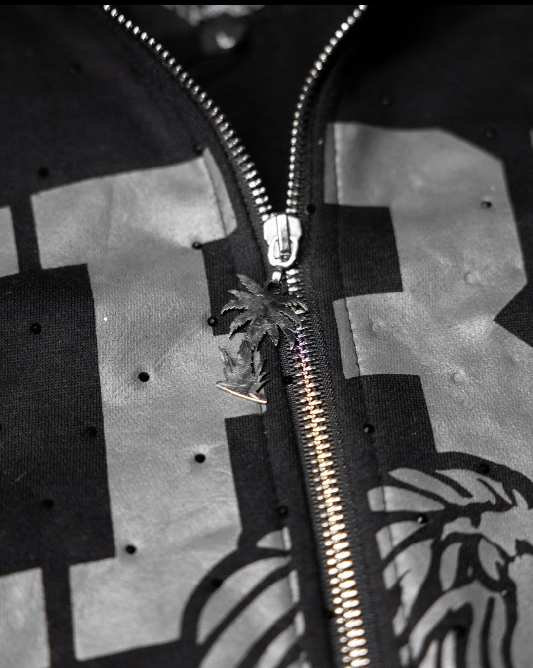 NBH Academy Rhinestone Zip Up