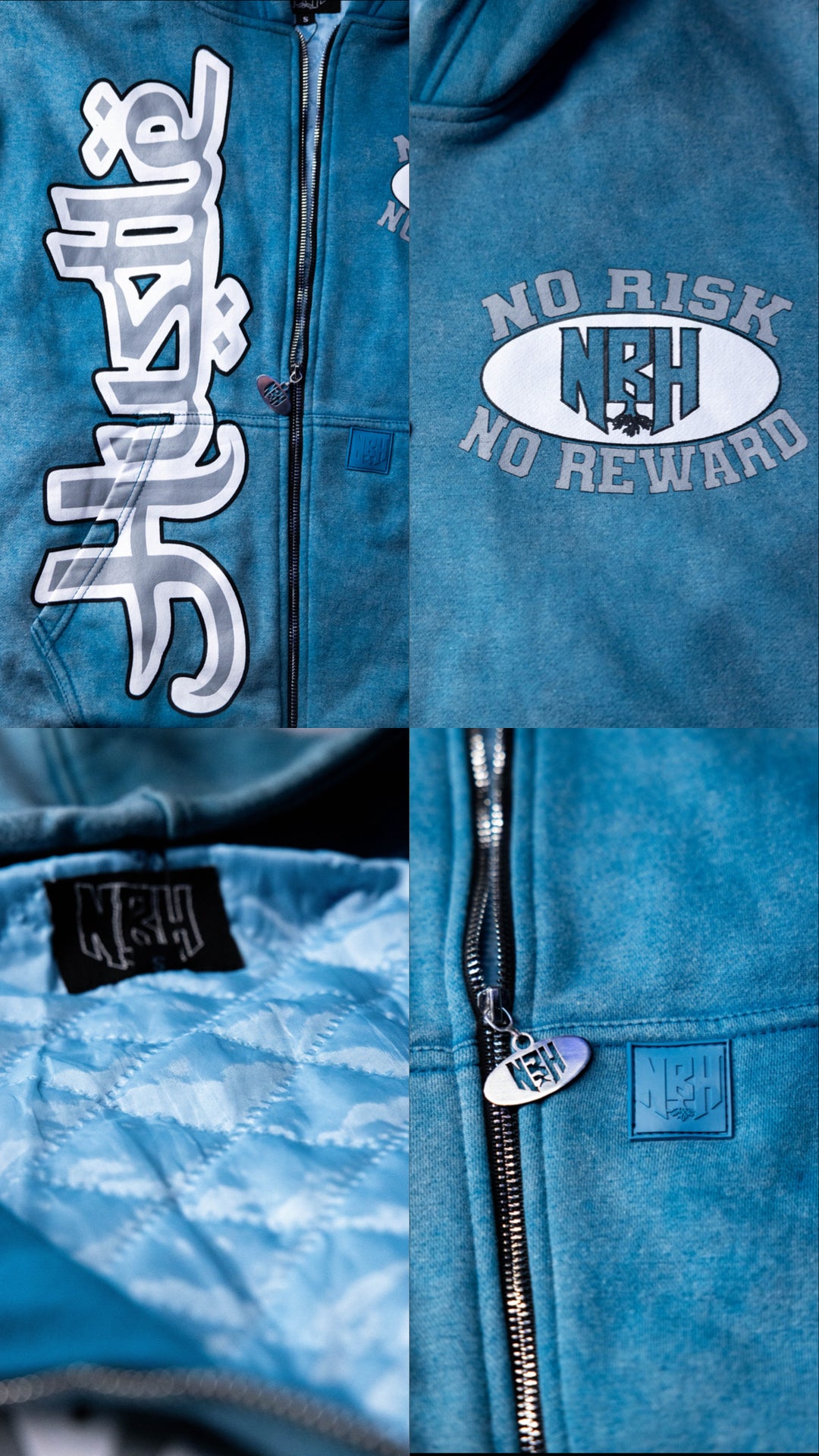 NBH Arabic Hustle Zip Up