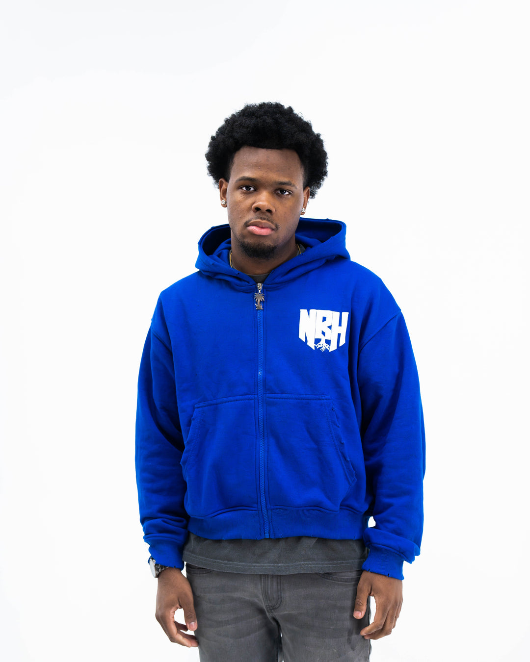 NBH “The Hustle Don’t Stop” Zip Up