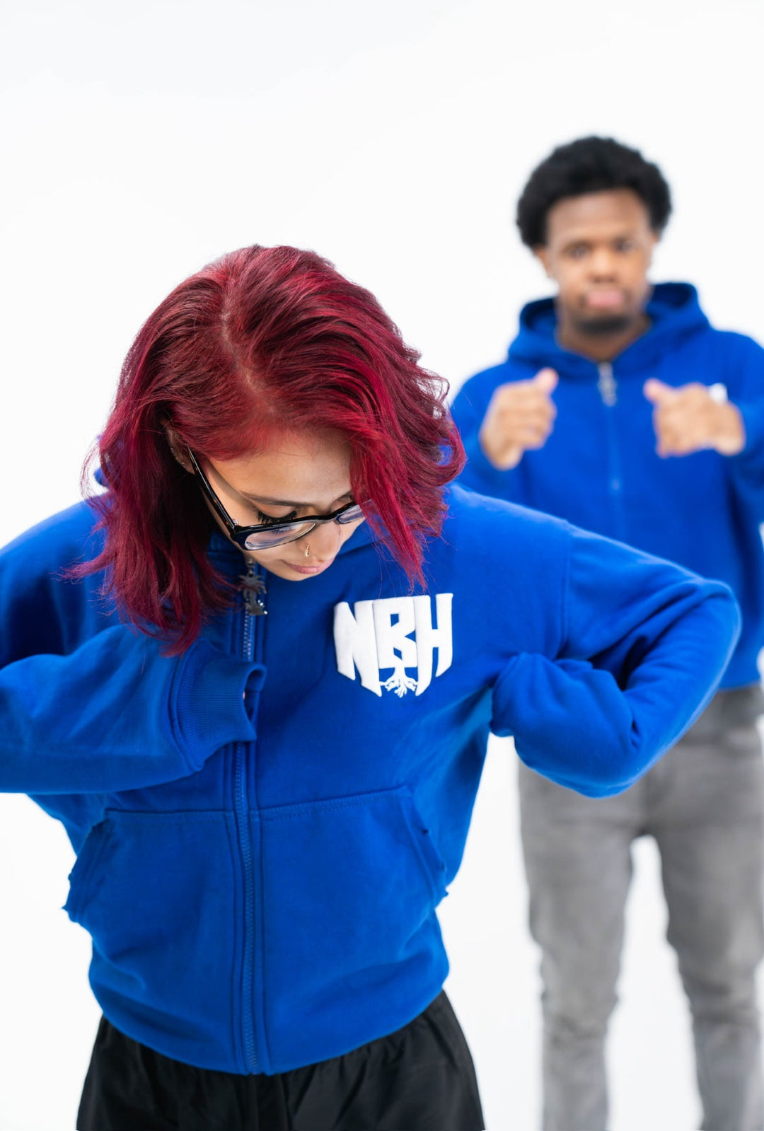NBH “The Hustle Don’t Stop” Zip Up